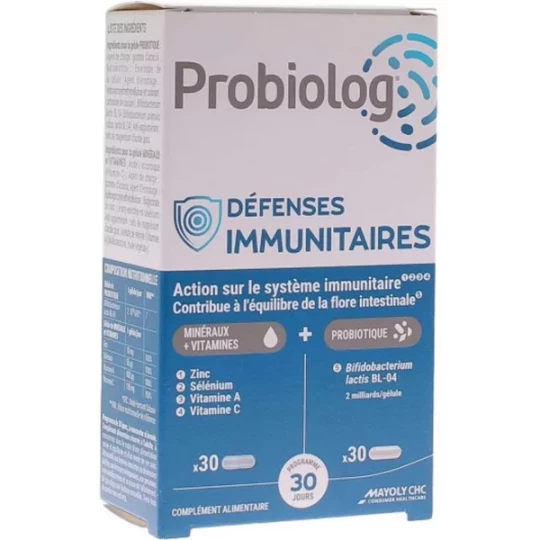 Probiolog Défenses Immunitaires Gélules x 60