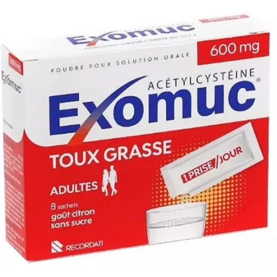 Exomuc 600 mg x 6