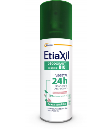 Cooper Etiaxil Déodorant Végétal Bio Spray