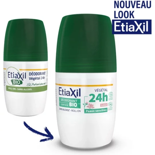Etiaxil Déodorant Végétal Bio 24h Roll On - image 2