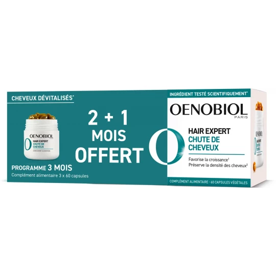 Oenobiol Hair Expert Chute de Cheveux Capsules - image 3