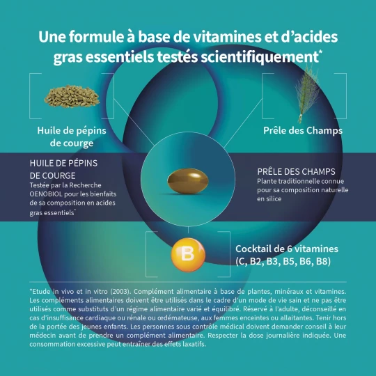 Oenobiol Hair Expert Chute de Cheveux Capsules - image 5