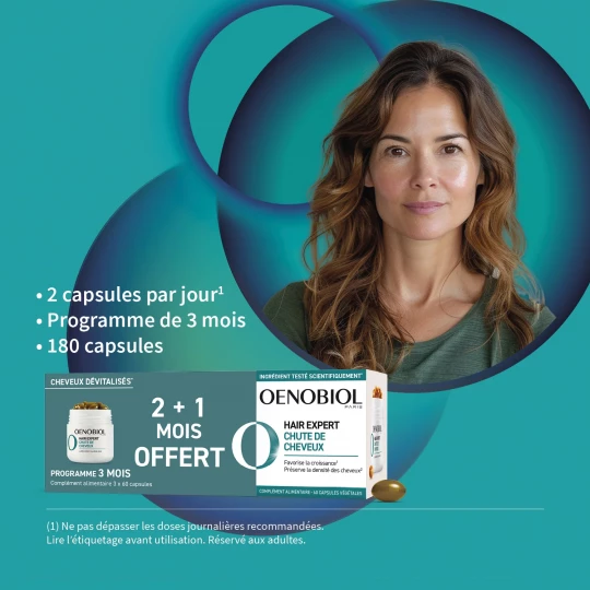 Oenobiol Hair Expert Chute de Cheveux Capsules - image 6