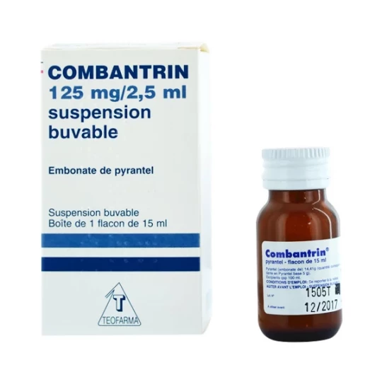 Combantrin Suspension Buvable 15 ml
