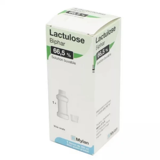Lactulose Biphar 66,5% Solution Buvable 200 ml