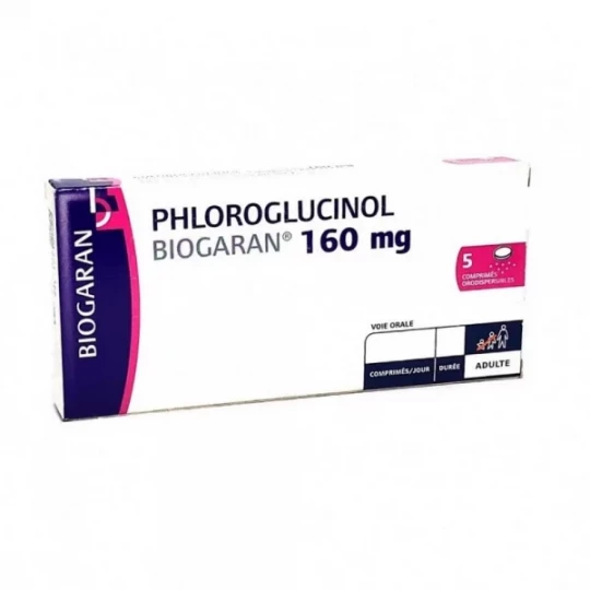 Phloroglucinol Biogaran 160 mg Comprimés x 5