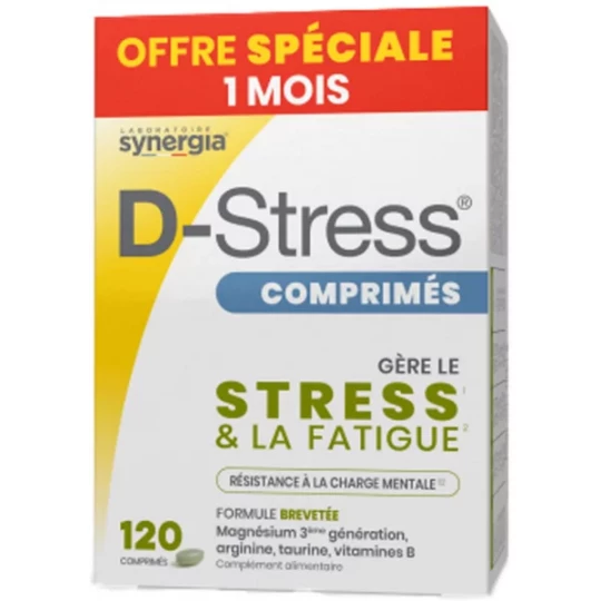 Synergia D-Stress Offre Spéciale x 120