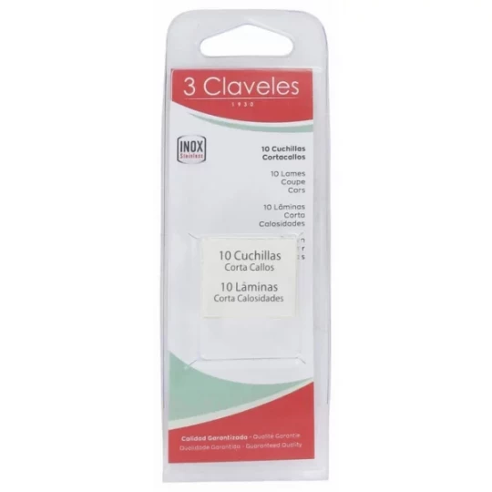 3 Claveles Lames Coupe Cors x 10