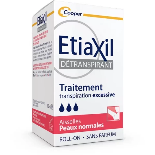 Etiaxil Détranspirant Aisselles Peaux Normales