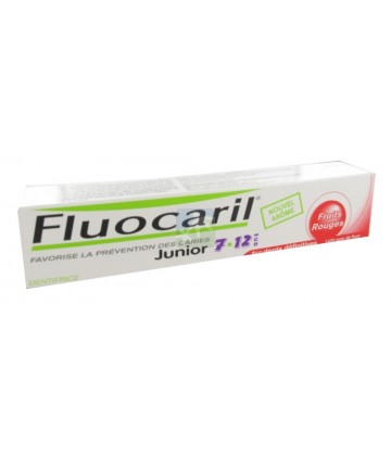 Fluocaril Junior Goût Fruits rouges