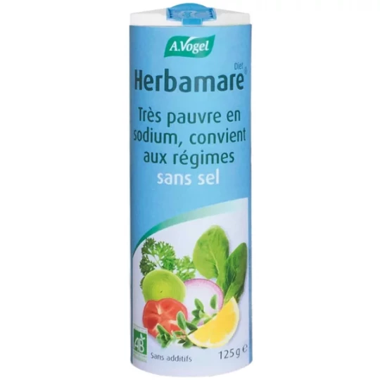 A.Vogel Herbamare Diet Très Pauvre en Sodium Bio 125 g
