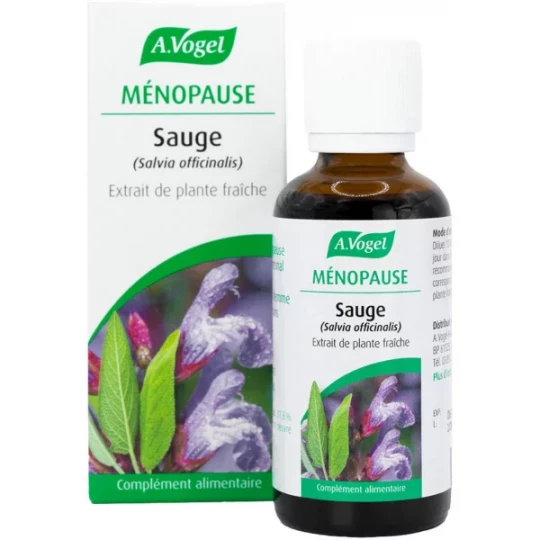 A.Vogel Ménopause Sauge Extrait de Plante Fraîche 50 ml