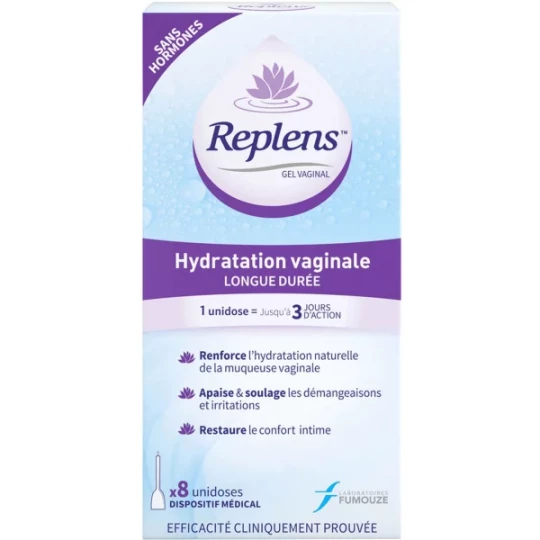 Replens Gel Vaginal x 8