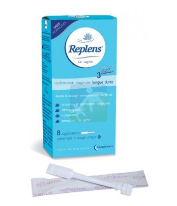 Replens Gel Vaginal 8 applicateurs