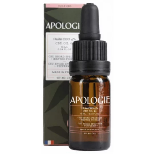 Apologie Huile CBD 4% 10 ml