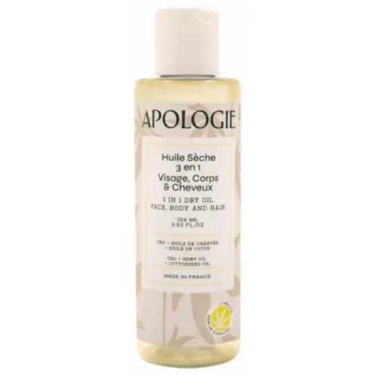 Apologie Huile Sèche 3 en 1 104 ml