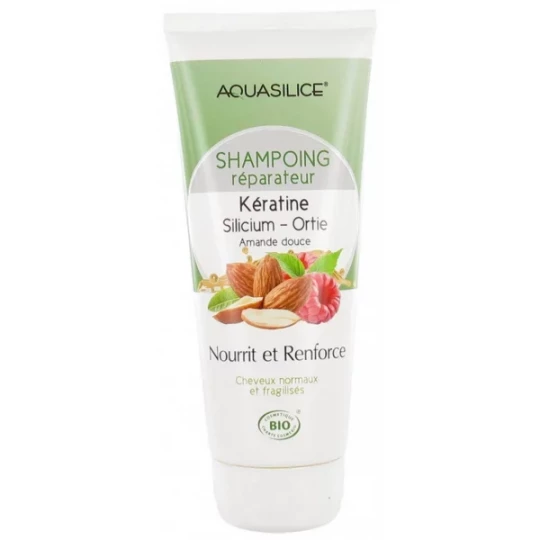 Aquasilice Shampoing Réparateur Bio 200 ml