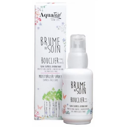 AquaTéal Brume de Soin Bouclier Visage et Cheveux 50 ml