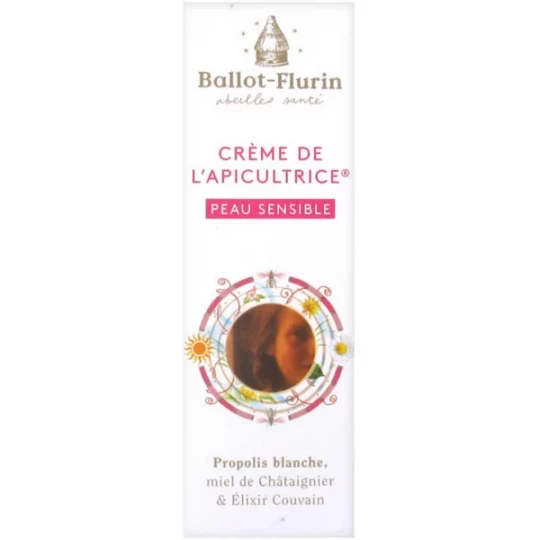 Ballot-Flurin Crème de l'Apicultrice Peau Sensible Bio 30 ml - image 2