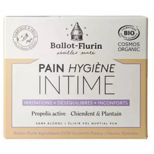 Ballot-Flurin Pain Hygiène Intime Bio 100 g