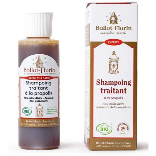 Ballot-Flurin Shampoing Traitant à la Propolis Bio 125 ml
