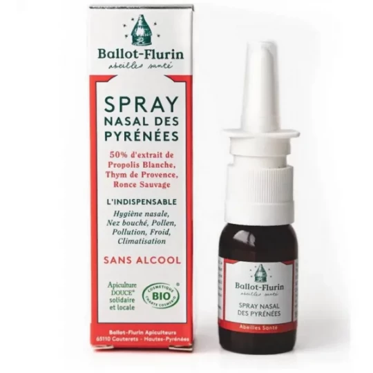Ballot-Flurin Spray Nasal des Pyrénées Bio 15 ml