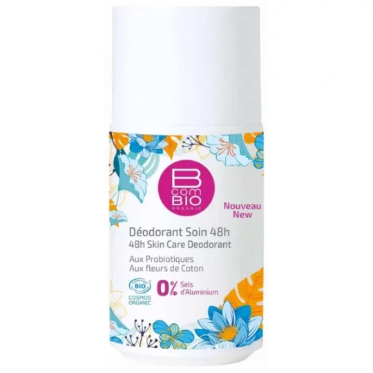 BcomBio Déodorant Soin 48h Bio 50 ml
