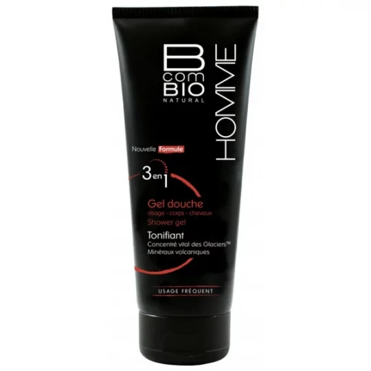 BcomBIO Homme Gel Douche 3 en 1 200 ml