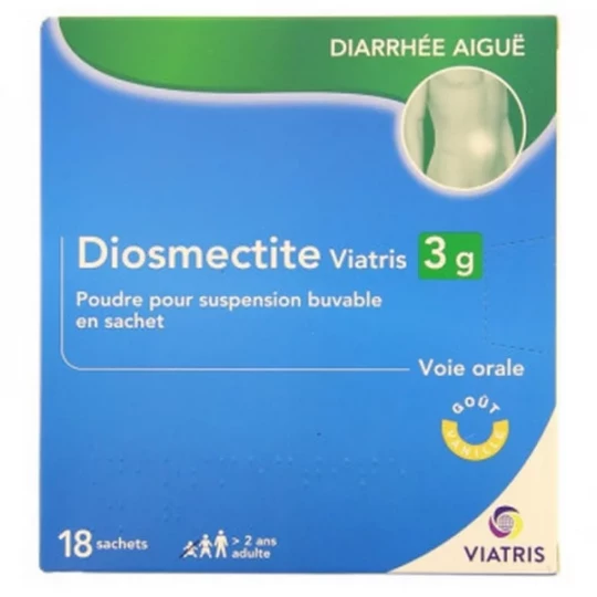Diosmectite Mylan Viatris 3 g x 18