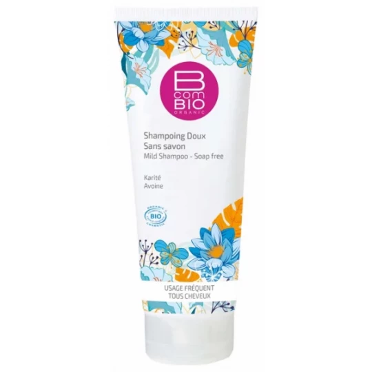 BcomBIO Shampoing Doux Sans Savon 200 ml