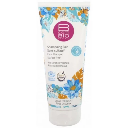BcomBIO Shampoing Soin Sans Sulfate Bio 200 ml
