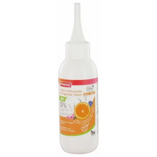 Beaphar Lotion Nettoyante Yeux Bio 100 ml