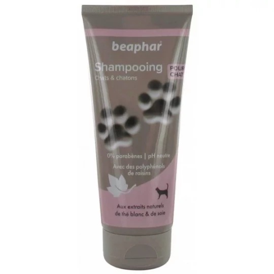 Beaphar Shampoing Chats et Chatons 200 ml