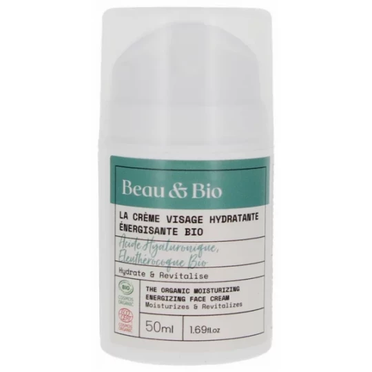 Beau&Bio La Crème Visage Hydratante Bio 50 ml