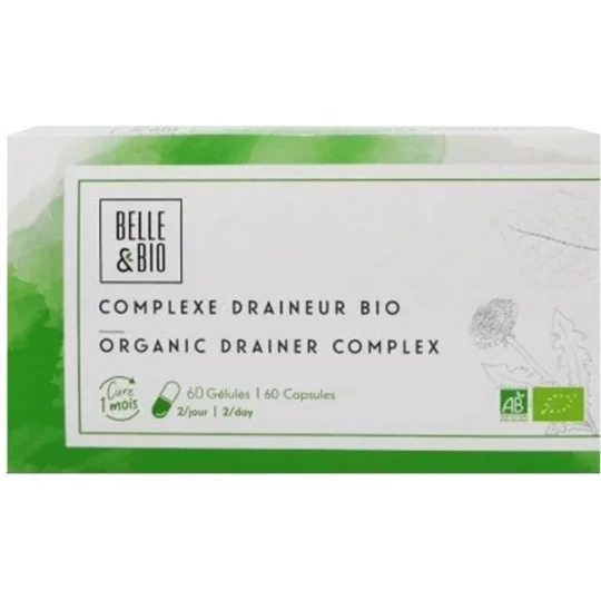 Belle&Bio Complexe Draineur Bio Gélules x 60