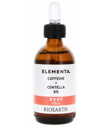 Bioearth Elementa Body Cell Solution Caféine + Centella 6% 50 ml