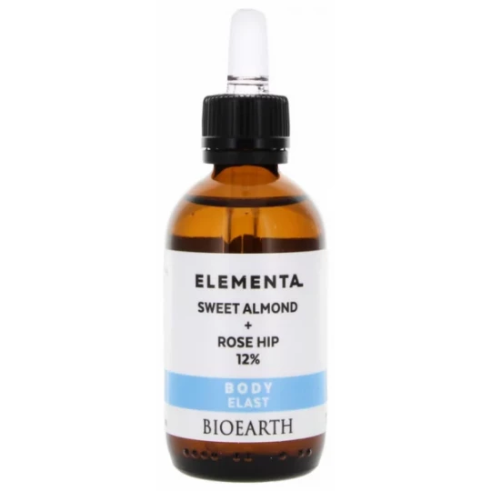 Bioearth Elementa Body Elast Solution Amande Douce + Rose Musquée 12% 50 ml