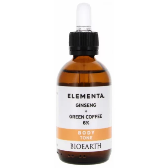 Bioearth Elementa Body Tone Solution Ginseng + Café Vert 6% 50 ml