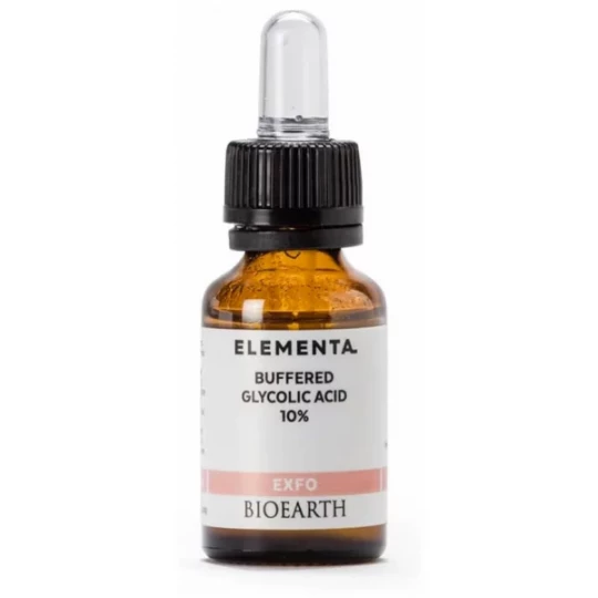 Bioearth Elementa Exfo Solution Concentrée d'Acide Glycolique 10% 15 ml