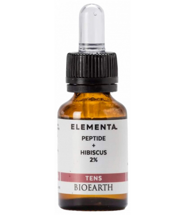 Bioearth Elementa Tens Solution Peptide + Hibiscus 2% 15 ml