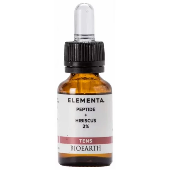 Bioearth Elementa Tens Solution Peptide + Hibiscus 2% 15 ml