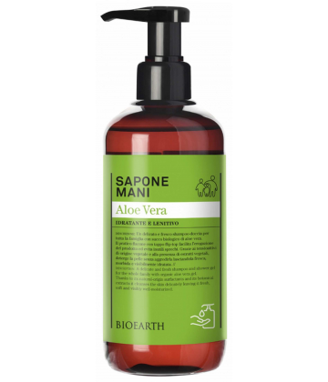 Bioearth Family Savon pour les Mains à l'Aloe Vera 500 ml