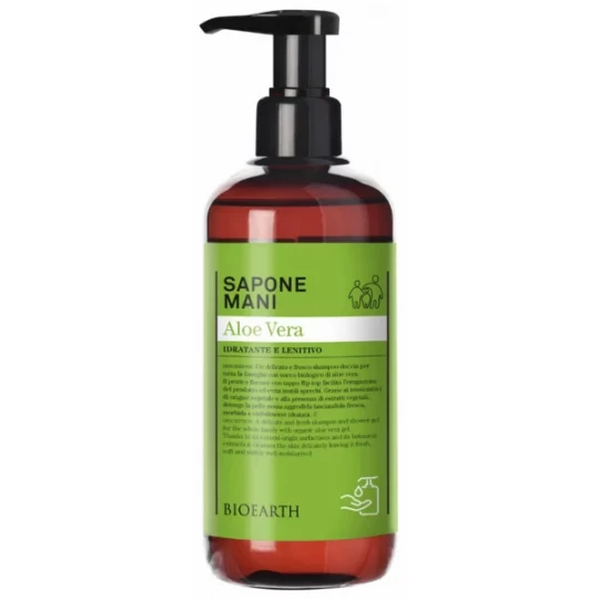 Bioearth Family Savon pour les Mains à l'Aloe Vera 500 ml