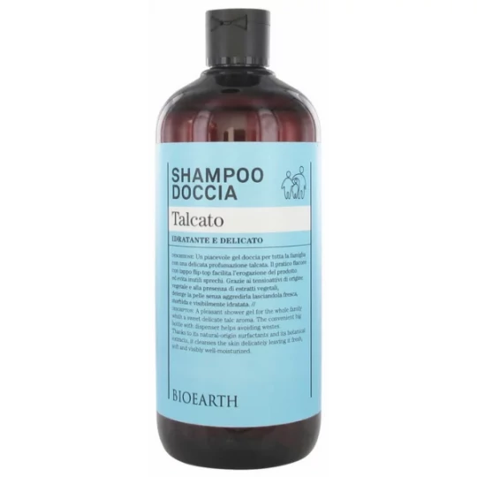 Bioearth Family Shampoing Douche au Talc 500 ml