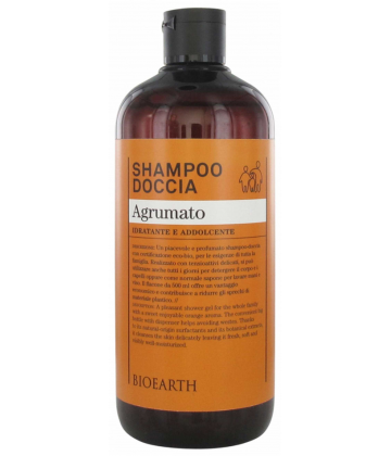 Bioearth Family Shampoing Douche aux Agrumes 500 ml