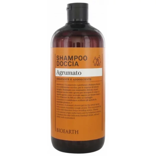 Bioearth Family Shampoing Douche aux Agrumes 500 ml