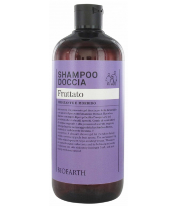 Bioearth Family Shampoing Douche Fruité 500 ml