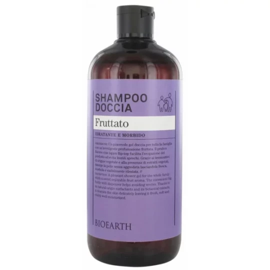 Bioearth Family Shampoing Douche Fruité 500 ml