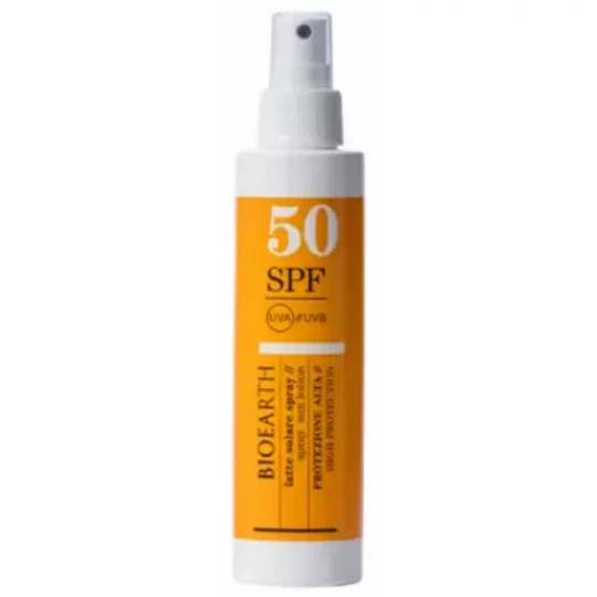 Bioearth Lait Solaire Spray SPF50 150 ml
