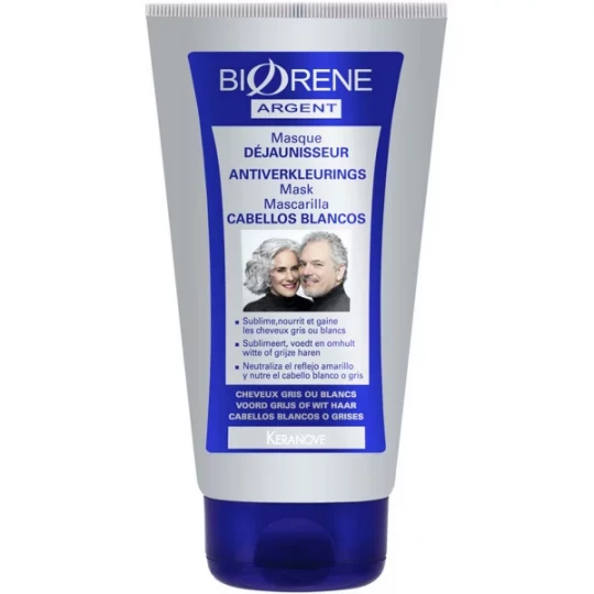 Biorène Argent Masque Déjaunisseur 150 ml